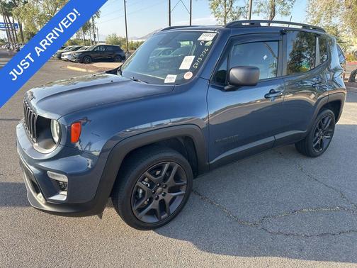 Slate Blue Pearlcoat 2021 Jeep Renegade 80th Anniversary 4x4