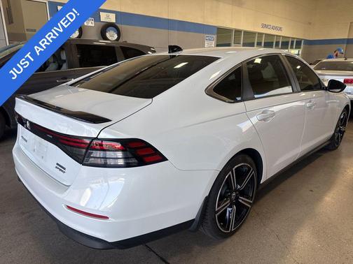 Diamond White 2023 Honda Accord Hybrid Sport