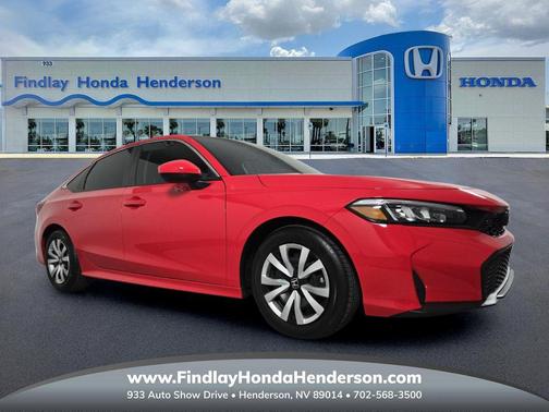 Rallye Red 2026 Honda Civic LX
