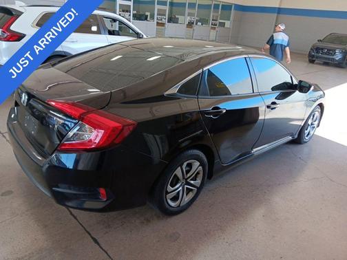 Crystal Black Pearl 2017 Honda Civic LX