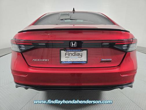 Radiant Red Metallic 2024 Honda Accord Hybrid Sport-L