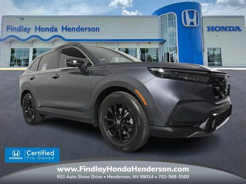 Meteorite Gray Metallic 2024 Honda CR-V Hybrid Sport FWD