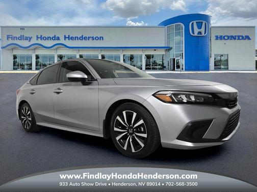 Lunar Silver Metallic 2023 Honda Civic EX