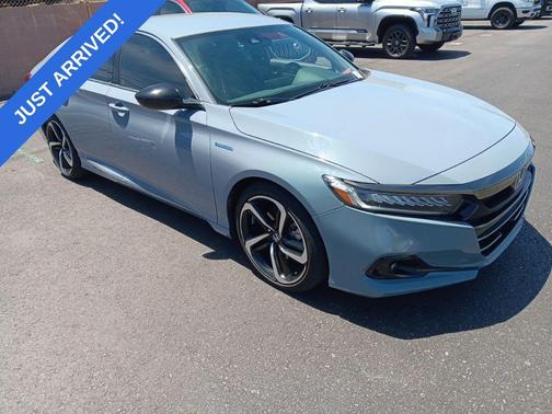 Sonic Gray Pearl 2022 Honda Accord Hybrid Sport