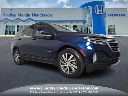 Blue Glow Metallic 2022 Chevrolet Equinox 1LT