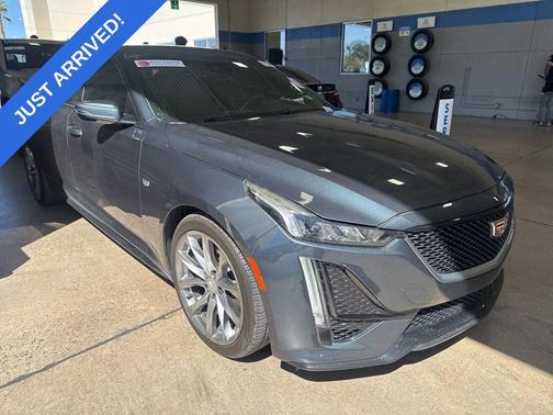 Shadow Metallic 2021 Cadillac CT5 Sport RWD