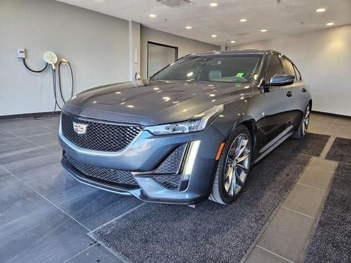 Shadow Metallic 2021 Cadillac CT5 Sport RWD