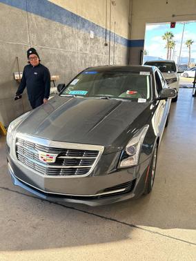 Phantom Gray Metallic 2018 Cadillac ATS 2.0L Turbo Luxury