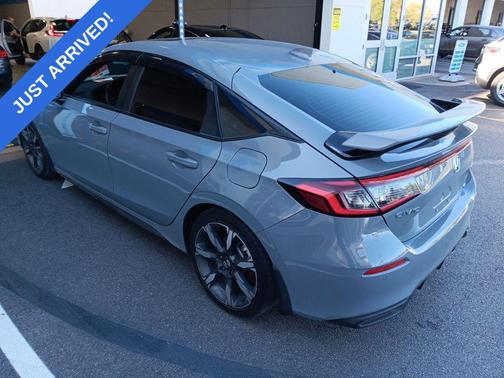 Sonic Gray Pearl 2025 Honda Civic Hybrid Sport Touring