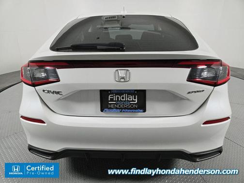 Platinum White Pearl 2023 Honda Civic Sport