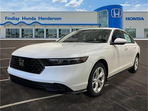 Platinum White Pearl 2026 Honda Accord LX 1.5T