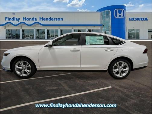 Platinum White Pearl 2026 Honda Accord LX 1.5T
