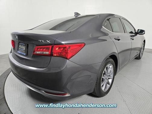 Modern Steel Metallic 2018 Acura TLX Technology