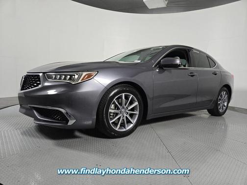 Modern Steel Metallic 2018 Acura TLX Technology