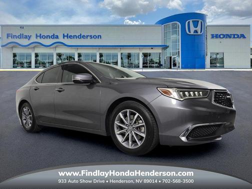 Modern Steel Metallic 2018 Acura TLX Technology