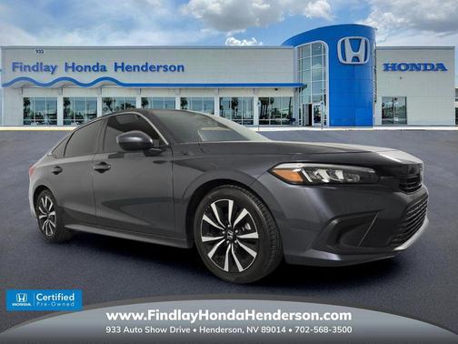 Meteorite Gray Metallic 2024 Honda Civic EX