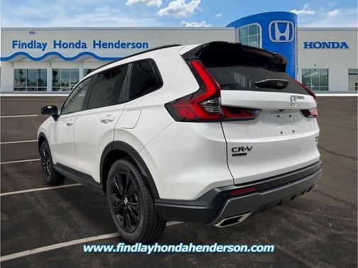 Platinum White Pearl 2026 Honda CR-V Hybrid Sport Touring AWD