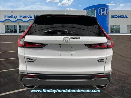 Platinum White Pearl 2026 Honda CR-V Hybrid Sport Touring AWD