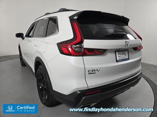 Platinum White Pearl 2024 Honda CR-V Hybrid Sport AWD
