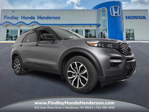CARBONIZED GRAY METALLIC 2022 Ford Explorer ST-Line