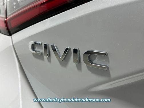 Platinum White Pearl 2026 Honda Civic Hybrid Sport