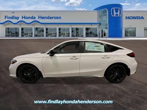 Platinum White Pearl 2026 Honda Civic Hybrid Sport