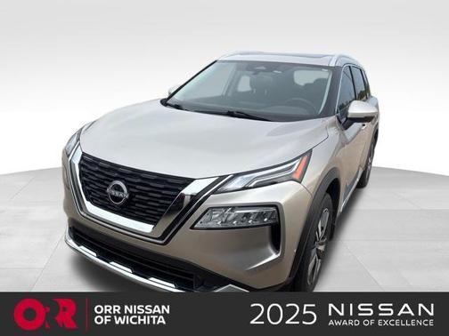 Champagne Silver 2023 Nissan Rogue Platinum