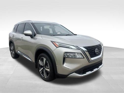 Champagne Silver 2023 Nissan Rogue Platinum