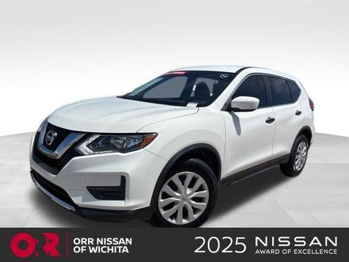Glacier White 2017 Nissan Rogue S