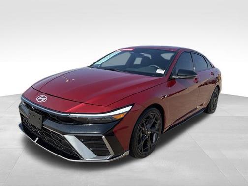 Red 2024 Hyundai ELANTRA N Line