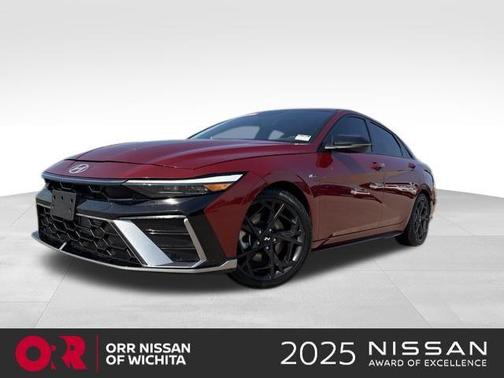 Red 2024 Hyundai ELANTRA N Line