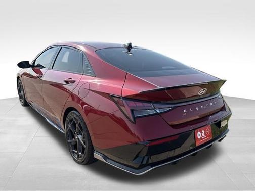 Red 2024 Hyundai ELANTRA N Line