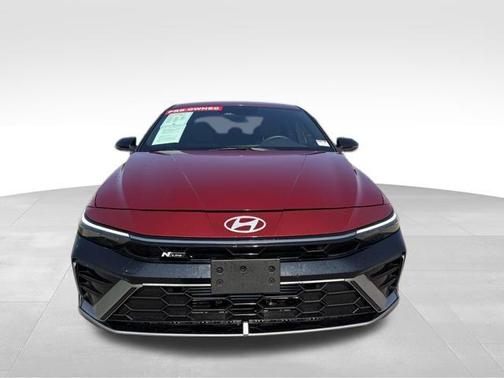Red 2024 Hyundai ELANTRA N Line