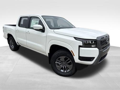 Glacier White 2026 Nissan Frontier SV