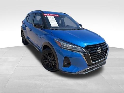Electric Blue Metallic 2023 Nissan Kicks SR