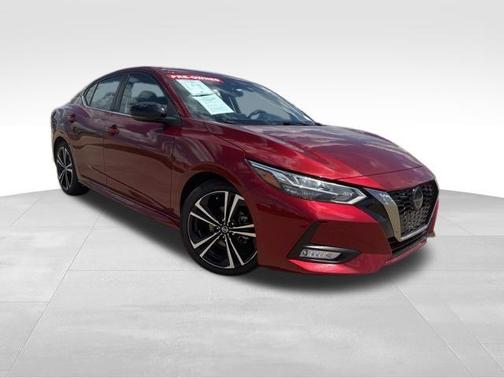 Scarlet Ember 2023 Nissan Sentra SR