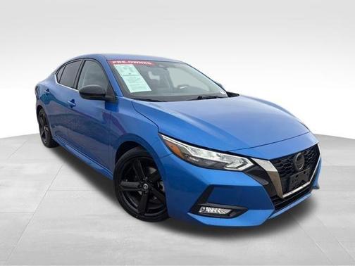 Electric Blue Metallic 2023 Nissan Sentra SR