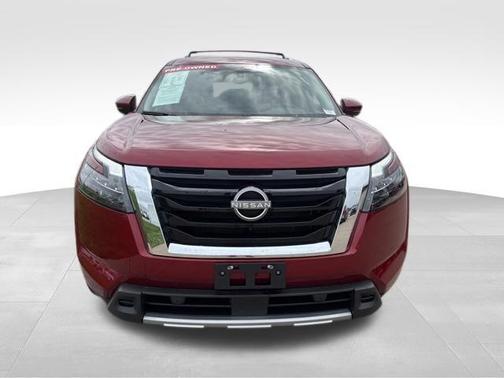 Scarlet Ember Tintcoat 2025 Nissan Pathfinder SL