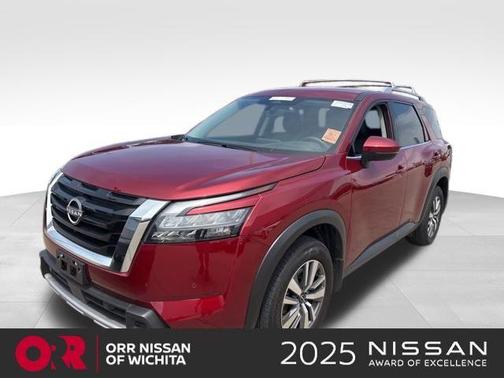 Scarlet Ember Tintcoat 2025 Nissan Pathfinder SL
