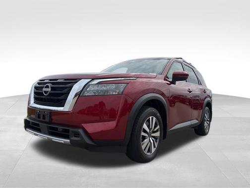 Scarlet Ember Tintcoat 2025 Nissan Pathfinder SL