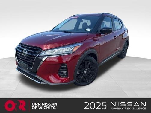 Scarlet Ember 2023 Nissan Kicks SR