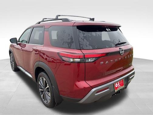 Scarlet Ember 2026 Nissan Pathfinder Platinum