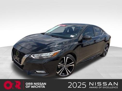 Black 2021 Nissan Sentra SR
