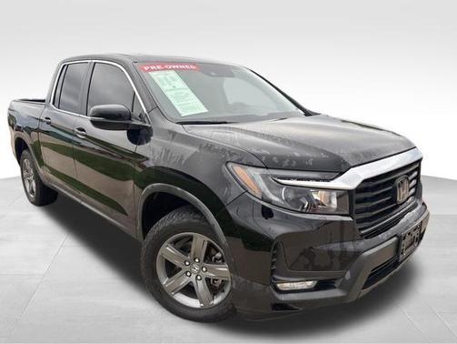 Black 2023 Honda Ridgeline RTL