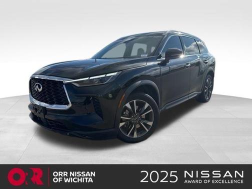 Mineral Black 2023 INFINITI QX60 Luxe