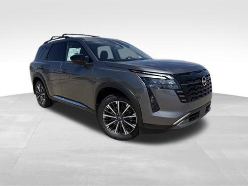 Gun Metallic 2026 Nissan Pathfinder Platinum