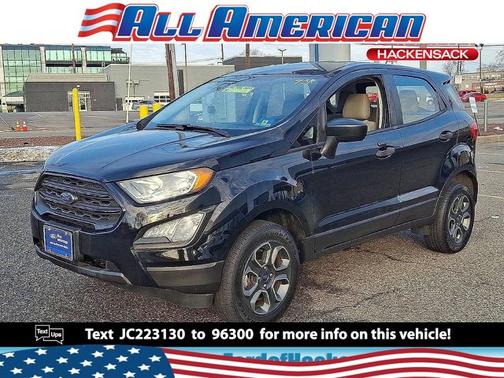 SHADOW BLACK 2018 Ford EcoSport S