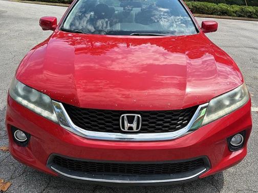 Red 2015 Honda Accord EX-L