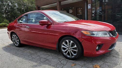Red 2015 Honda Accord EX-L