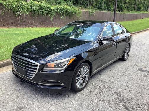 Caspian Black 2015 Hyundai Genesis 3.8